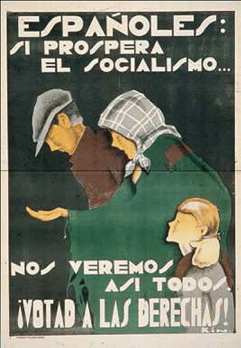 cartel de propaganda electoral